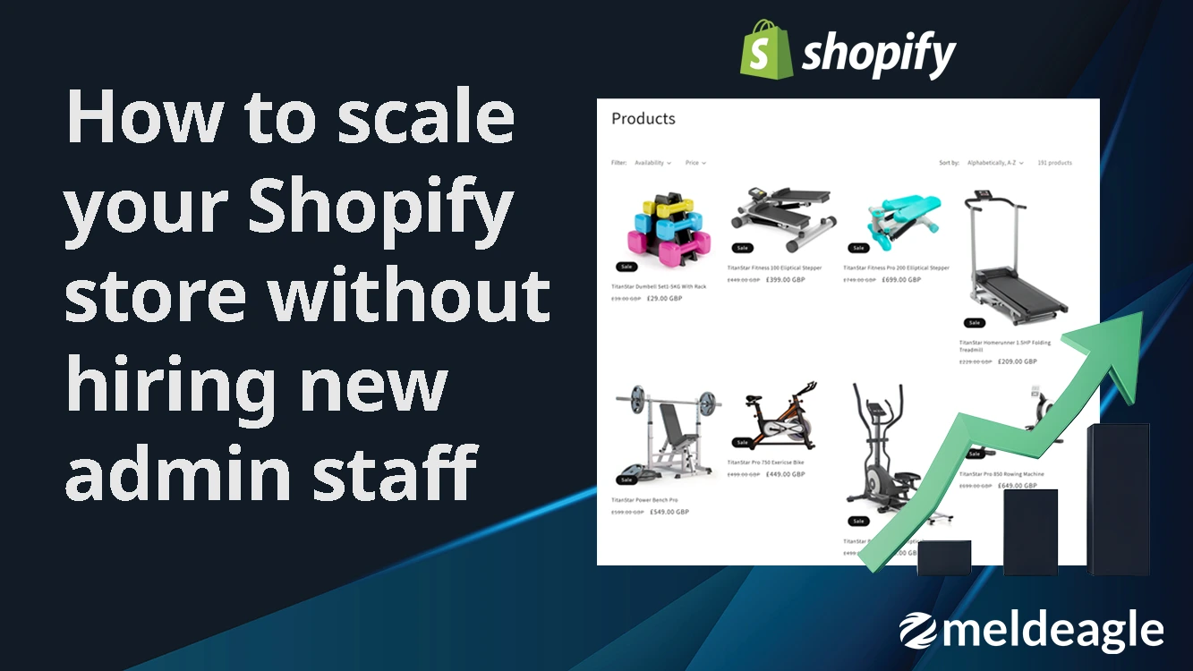 Scaling Shopify store illustration