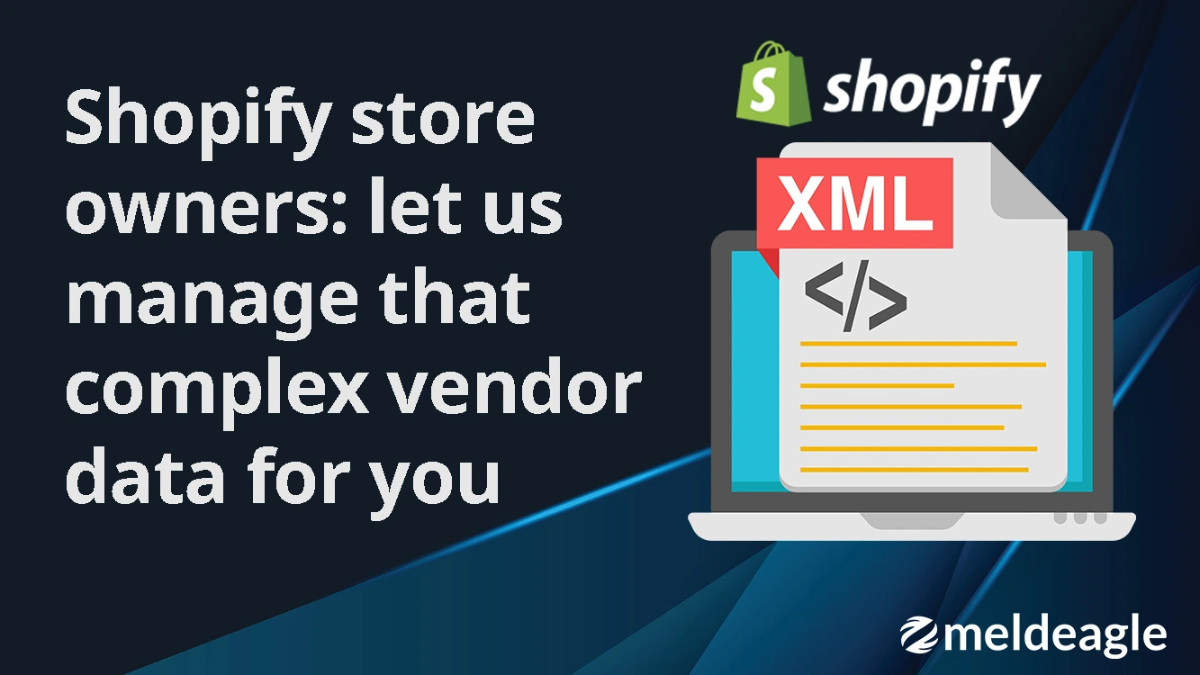 Complex vendor data management illustration