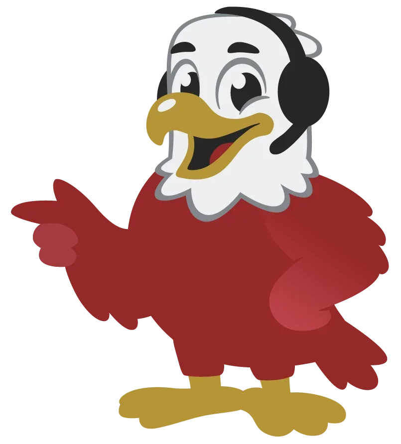 Red Eagle Tech Mascot